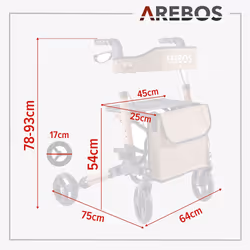 Arebos 4260627424023 déambulateur et marcheur - Vue supplémentaire 2