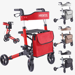 Arebos 4260627424030 déambulateur et marcheur Rouge