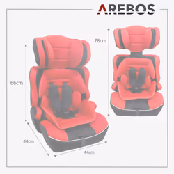 Arebos 4260627424320 siège-auto bébé Rouge