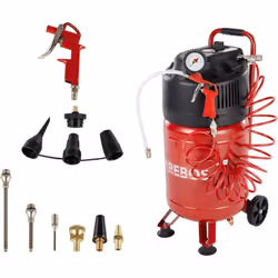Description générale Le compresseur d'air AREBOS de 30 litres est idéal pour générer de l'air comprimé pour divers outils pne ...