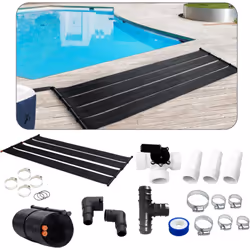 Description générale Avec le chauffage solaire AREBOS, prolongez votre saison de baignade en plein air ! Ce système efficace  ...
