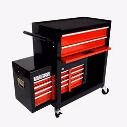 Arebos 4260627425907 chariot de service Rouge