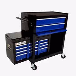 Arebos 4260627425914 chariot de service Bleu