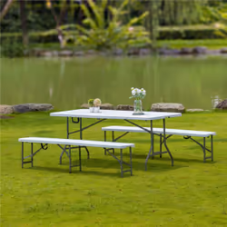 Arebos Ensemble de bancs et table