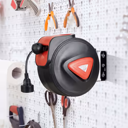Arebos AR-HE-AKA10 multiprise 10 m Rouge