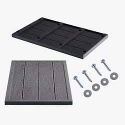 Arebos AR-HE-BP système de douche Anthracite