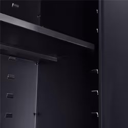 Arebos Armoire de bureau avec 4 étagères 180 cm - Vue supplémentaire 4