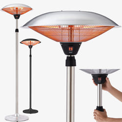 Arebos 4260627427178 appareil de chauffage Argent
