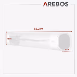 Arebos 4260627427253 appareil de chauffage Argent