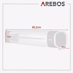 Arebos 4260627427659 Noir