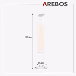 Arebos 4260627427666 appareil de chauffage Argent