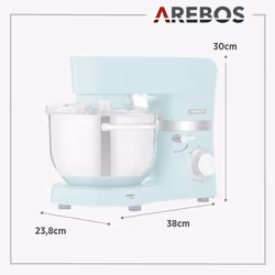 Arebos 4260627427826 robot de cuisine Turquoise