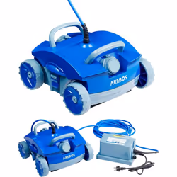 Description générale Le robot de piscine AREBOS Sweeper est un aspirateur puissant conçu pour nettoyer efficacement et sans i ...
