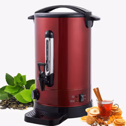 Arebos AR-HE-GKE88R, Rouge, Acier inoxydable, 450 mm, 2,6 kg, 220 - 240 V, 1,2 m