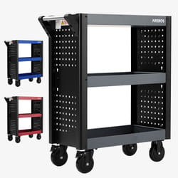 Arebos 4260627429011 chariot de service Anthracite