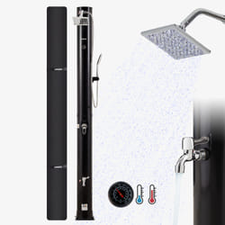 Arebos AR-HE-SDP système de douche Noir