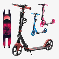 Arebos 4260627429301 scooter Rouge