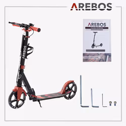 Arebos 4260627429301 scooter Rouge