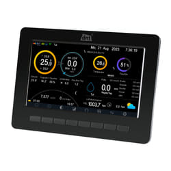 DNT DNT000008 station météo numérique Noir TFT Batterie DC Wifi