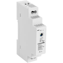 Alimentation pour rails DIN entrée 100-240V AC sortie 5V DC 2A 10W blanc