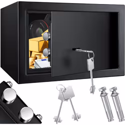 Le coffre-fort de meubles KESSER avec serrure à double panneton convainc par un verrouillage à double boulon et une porte de  ...