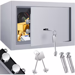 Le coffre-fort de meubles KESSER avec serrure à double panneton convainc par un verrouillage à double boulon et une porte de  ...