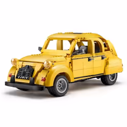 CaDA Bricks Citroen 2CV, Jeu de construction, 8 an(s), 1238 pièce(s)