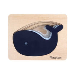 Kindsgut Tier-Puzzle Wal Puzzle à formes Animaux