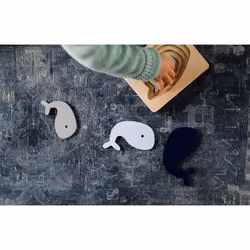 Kindsgut Tier-Puzzle Wal Puzzle à formes Animaux