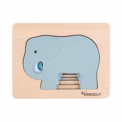 Kindsgut Tier-Puzzle, 5 pièce(s), Animaux, 2 an(s)