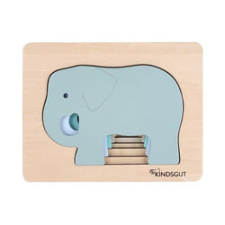 Kindsgut Tier-Puzzle Puzzle à formes 5 pièce(s) Animaux