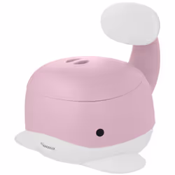 Kindsgut DB00042017N siège de toilette Rose, Blanc