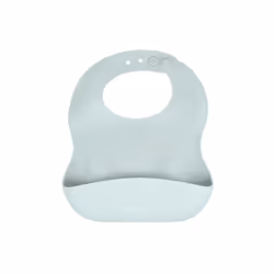 Kindsgut Silikonlätzchen Aquamarin, Tablier à bavette, Couleur aqua, Unisexe, Enfant, 6 mois, Monochromatique