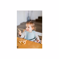Kindsgut Silikonlätzchen Aquamarin Tablier à bavette Silicone