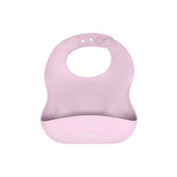 Kindsgut Zartrosa Tablier à bavette Silicone