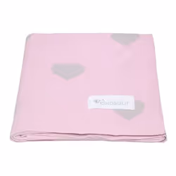 Kindsgut KA00032017N, Couverture, Coton, Gris, Rose, 3 cm, 100 mm, 800 mm