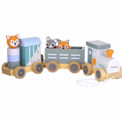 Kindsgut TZ00012017N, Train, 3 an(s), Bois, Multicolore