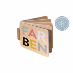 Kindsgut Holzbuch Farben