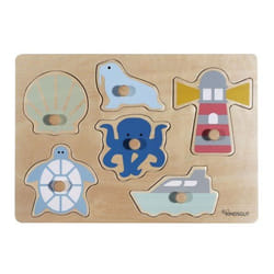 Kindsgut Ozean Puzzle à formes 6 pièce(s) Animaux