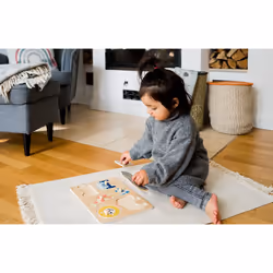 Kindsgut Steckpuzzle Safari Puzzle à formes 6 pièce(s) Animaux
