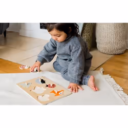 Kindsgut Steckpuzzle Puzzle à formes 6 pièce(s) Animaux