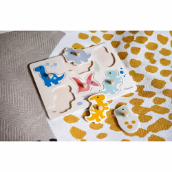 Kindsgut Dinos Puzzle à formes 6 pièce(s) Dinosaures