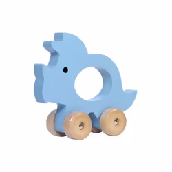 Kindsgut Triceratops, Dinos, 18 mois, 4 roue(s), Bleu, Bois, 170 g