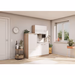 0a Un miracle de place pour les petites cuisines: Avec les cuisines pour célibataires de respekta®, les petits rêves de cuisi ...