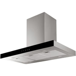 Hotte îlot Hotte de cheminée Acier inoxydable 90 cm Touch eekl a - Respekta