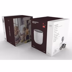 Lauben LBNRCD1500WT cuiseur à riz 1,5 L 500 W Blanc