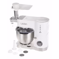 Lauben LBNKM1200WT robot de cuisine 1200 W 5,5 L Acier inoxydable, Blanc