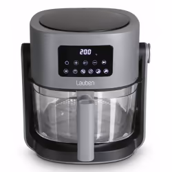 Lauben LBAFMGGAF55BA friteuse Unique 5,5 L 1500 W Friteuse d’air chaud Gris