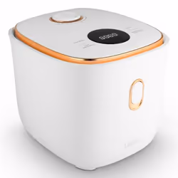 Lauben LBRCMMRC120WA cuiseur à riz 1,2 L 300 W Or rose, Blanc - Vue supplémentaire 2