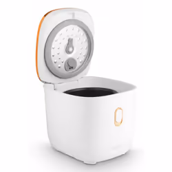 Lauben LBRCMMRC120WA cuiseur à riz 1,2 L 300 W Or rose, Blanc - Vue supplémentaire 3